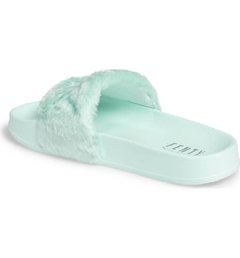 FENTY PUMA by Rihanna 'Leadcat Fenty' Faux Fur Bay-Puma Silver en internet