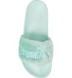 Imagen de FENTY PUMA by Rihanna 'Leadcat Fenty' Faux Fur Bay-Puma Silver