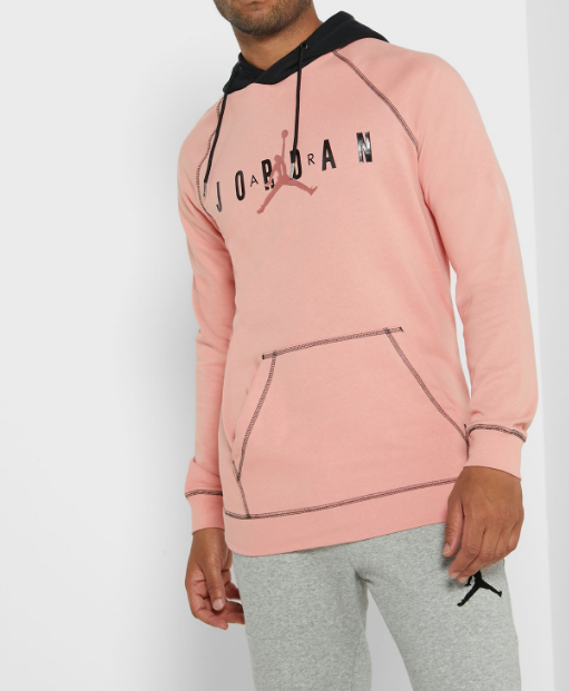Jordan Sport DNA Pullover Hoodie - Pink - LoDeJim