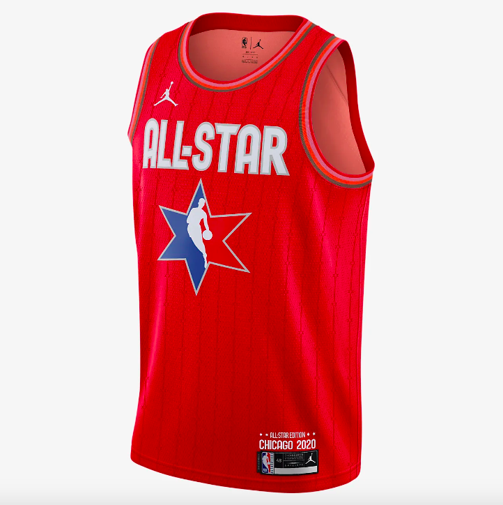 Nike Giannis Antetokounmpo 2020 NBA All Star Game Swingman Jersey