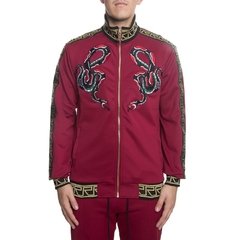 CONJUNTO REASON SERPENT TRACK JACKET/PANT WINE