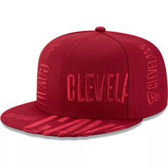 New Era Cleveland Cavaliers NBA Tip-Off Series Team Tonal 9FIFTY Snapback Hat - Wine