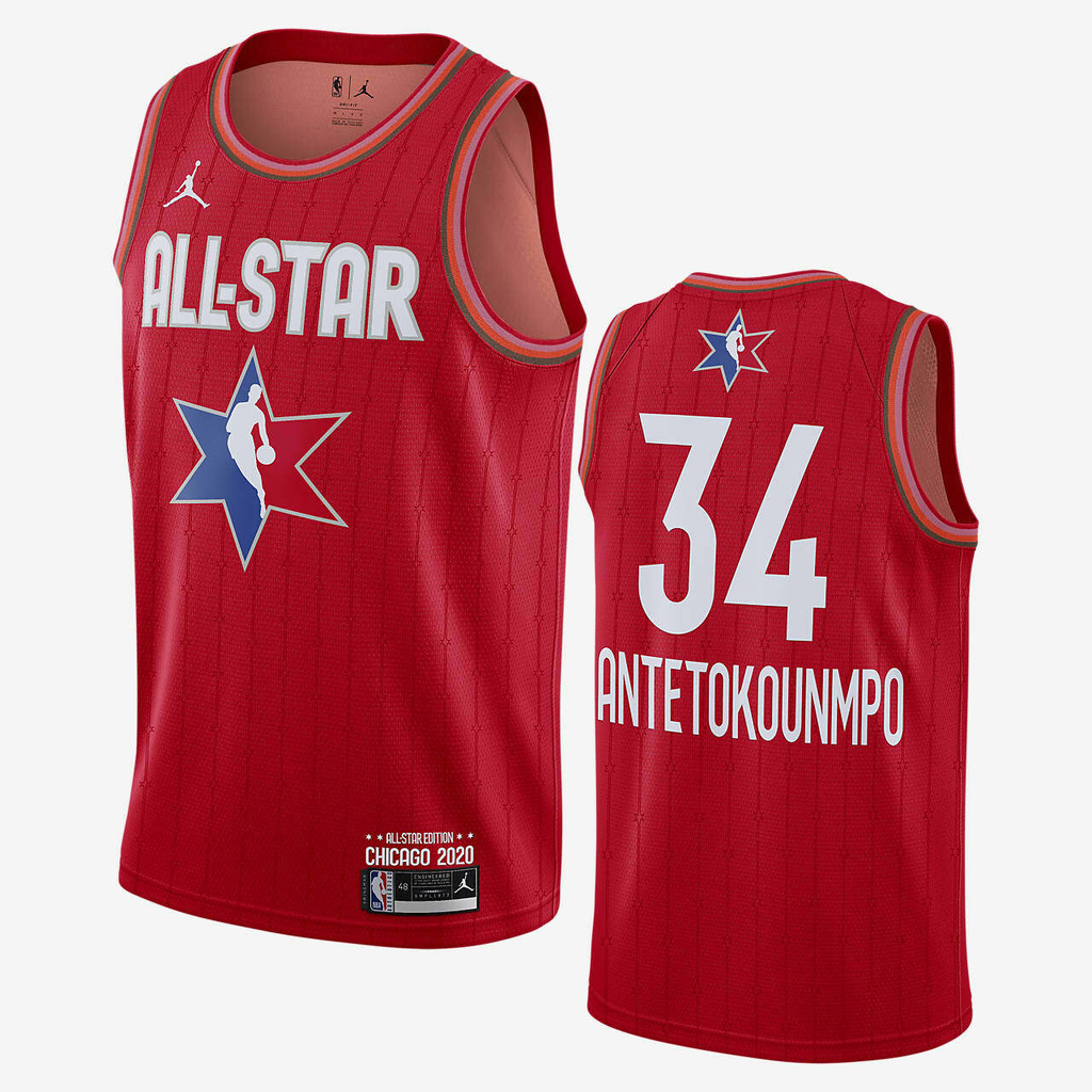 Nike Giannis Antetokounmpo 2020 NBA All Star Game Swingman Jersey