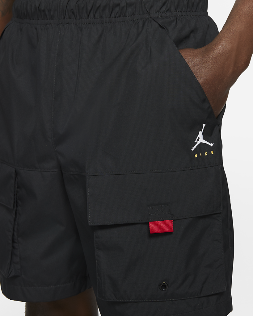 Air Jordan Jumpman Cargo Woven Shorts Black - LoDeJim