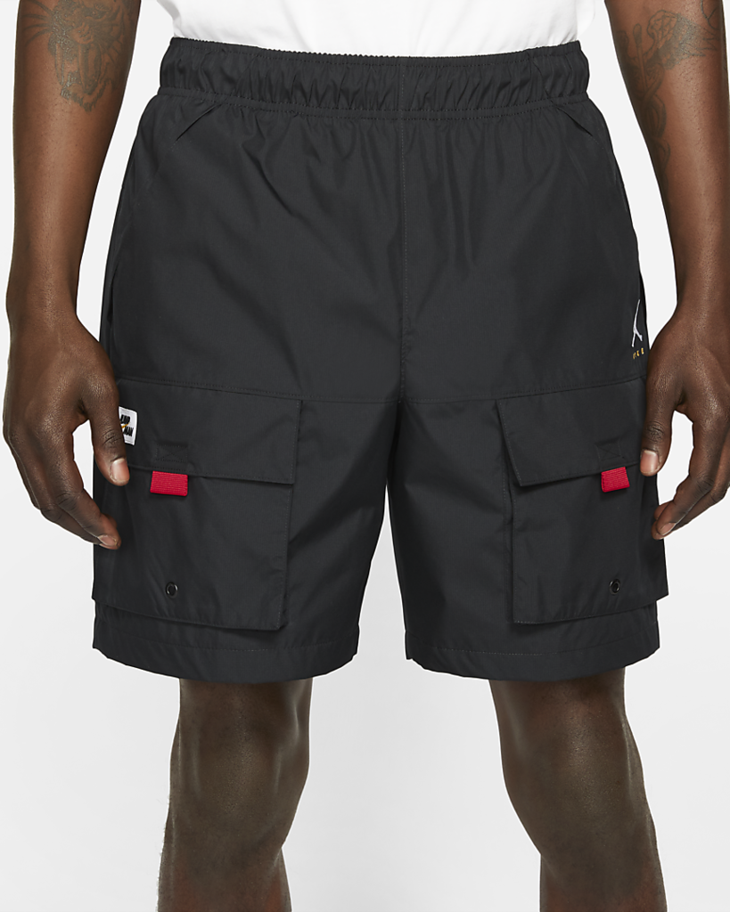 Air Jordan Jumpman Cargo Woven Shorts Black - LoDeJim
