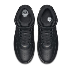 Wmn's Nike Air Force 1 Mid '07 BLACK ON BLACK - LoDeJim