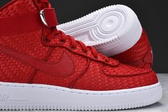 Nike Air Force 1 High "Woven Gym Red" - Men's