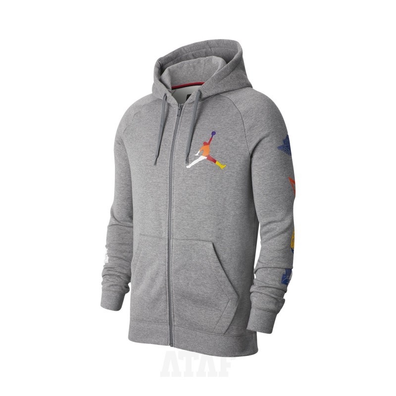 Conjunto Air Jordan DNA Jumpman 'Rivals' Grey (Jacket + Pant) - Men's