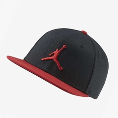Jordan Pro Jumpman Snapback Hat 'Black/Red'