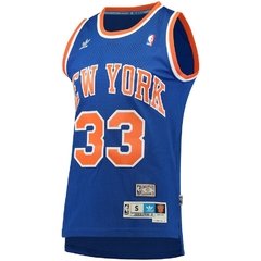 Patrick Ewing New York Knicks Blue Throwback Road Hardwood Classics Swingman climacool Jersey - comprar online