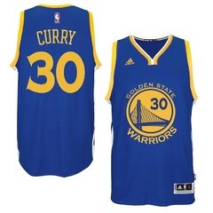 Golden State Warriors "Stephen Curry" adidas Royal Player Swingman Road Jersey Youth