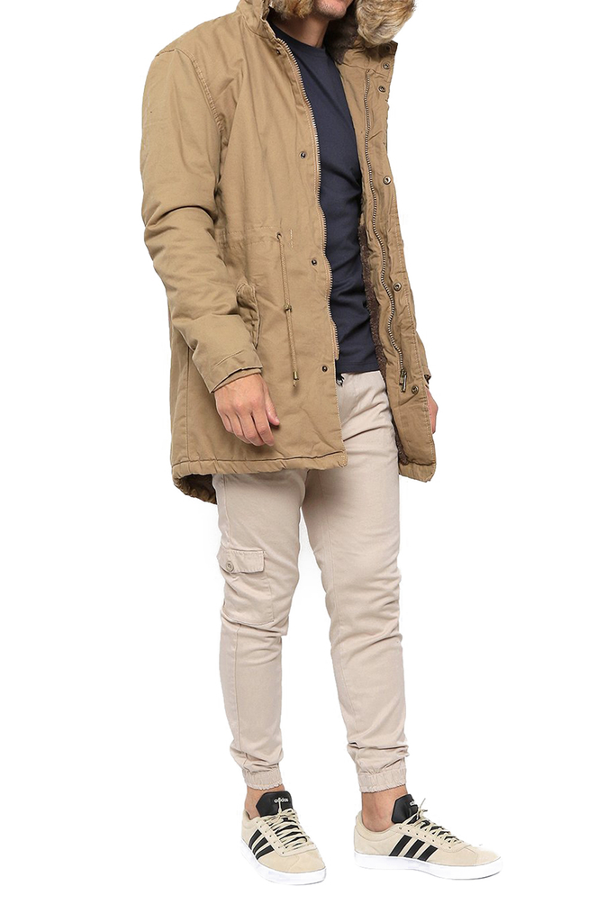 parka hombre beige Big sale - OFF 69%