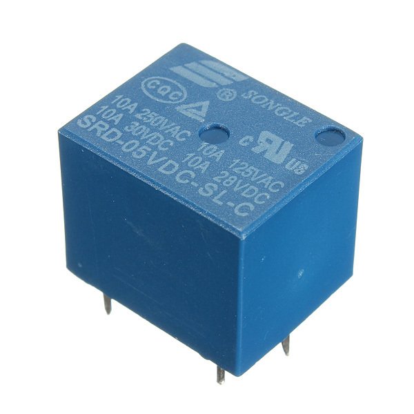 Relè Panasonic LKQ1aF-5V-TV8 5V DC 8A - 4 Pin - Prodotto In Thailandia