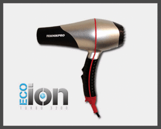SECADOR PROFESIONAL MARCA TEKNIKPRO MODELO 3900 FOLDABLE TURBO