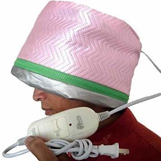 GORRO ELECTRICO TERMICO PREMIUM ACOLCHADO CON 2 TEMPERATURAS PARA BAÑO DE  CREMA ó SHOCK QUERATINA * REEMPLAZA AL VAPORIZADOR DE CASCO