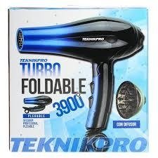SECADOR PROFESIONAL MARCA TEKNIKPRO MODELO 3900 FOLDABLE TURBO