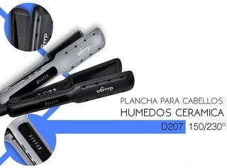 PLANCHA PARA CABELLO HUMEDO Y SECO DE ALTA TEMPERATURA 230°C MARCA DUGA  MODELO SW207