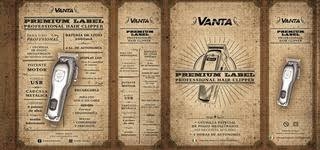 CORTADORA PROFESIONAL RECARGABLE DIGITAL MARCA VANTA MODELO LABEL PREMIUM