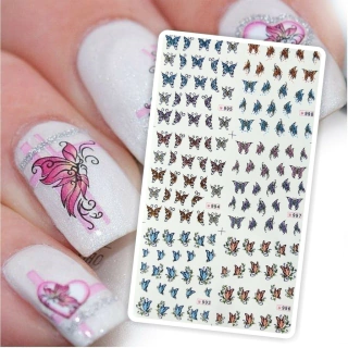 STICKERS PARA DECORACION DE UÑAS * MANICURIA * VARIOS OPCIONES