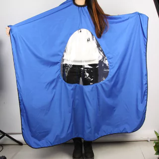 PEINADOR * CAPA SILVER IMPERMEABLE PARA USAR EL CELULAR * PARA CORTE ó TINTURA (821) (OT) - TODOPELUQUERIAS