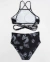 BIKINI HALTER 'WHITE DRAGONS' - tienda online