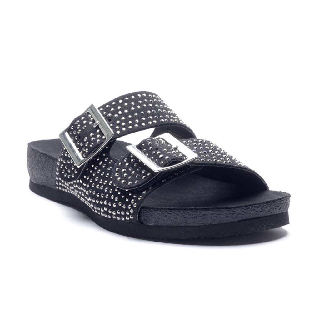Sandalia Hush Puppies New Blink Negra - Montella