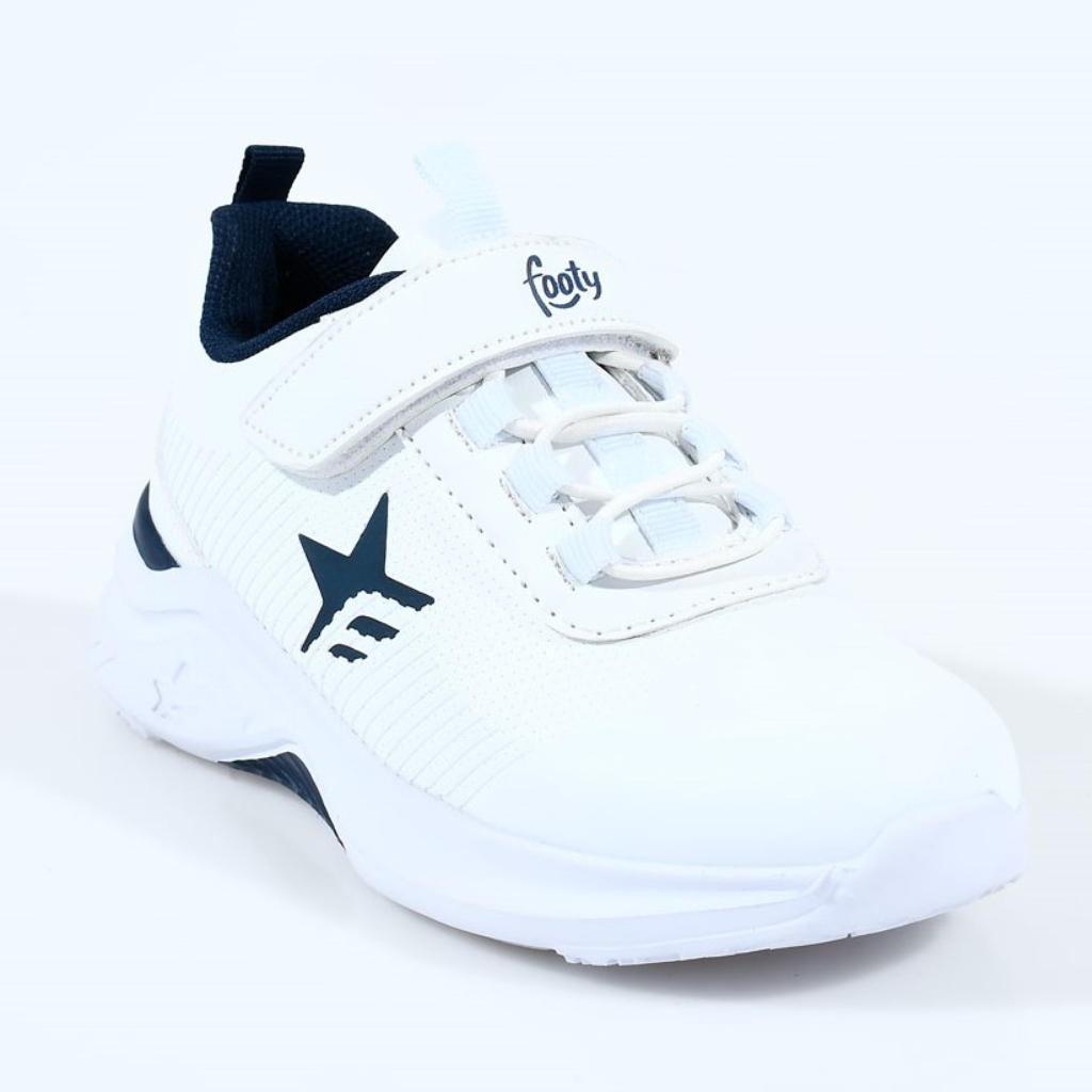 Zapatilla Footy Blanca/Rosa Con Luz Al Pisar (T.26-34) – Tienda Footy