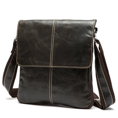 Westal* 8006 Bolsa Masculina Shoulder Bag Couro - loja online
