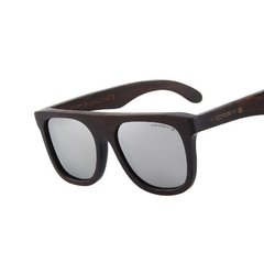 Merry's* 7920 Óculos De Sol Masculino Unissex Madeira Polarizado Uv - comprar online