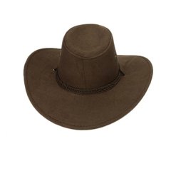 Yy Hats* 17059 Chapéu Cowboy Masculino Western Visor - Simple Market