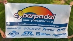 Toallas Cyberpadel - Nuevo Logo - Color Negro - CYBERPADEL