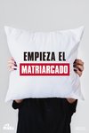 Capa De Almofada Empieza El Matriarcado - MinKa Camisetas Feministas