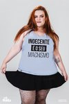Camiseta Indecente É O Seu Machismo - MinKa Camisetas Feministas