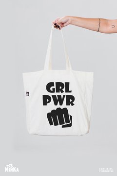Ecobag Girl Power - MinKa Camisetas Feministas