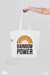 Ecobag Rainbow Power - MinKa Camisetas Feministas