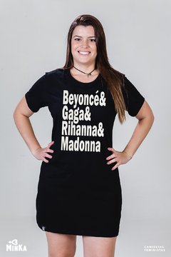 Vestido Divas do Pop - MinKa Camisetas Feministas