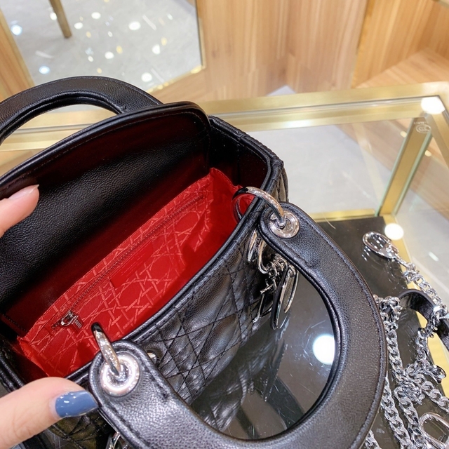 Bolsa Dior Mini com ferragens prata - GVimport