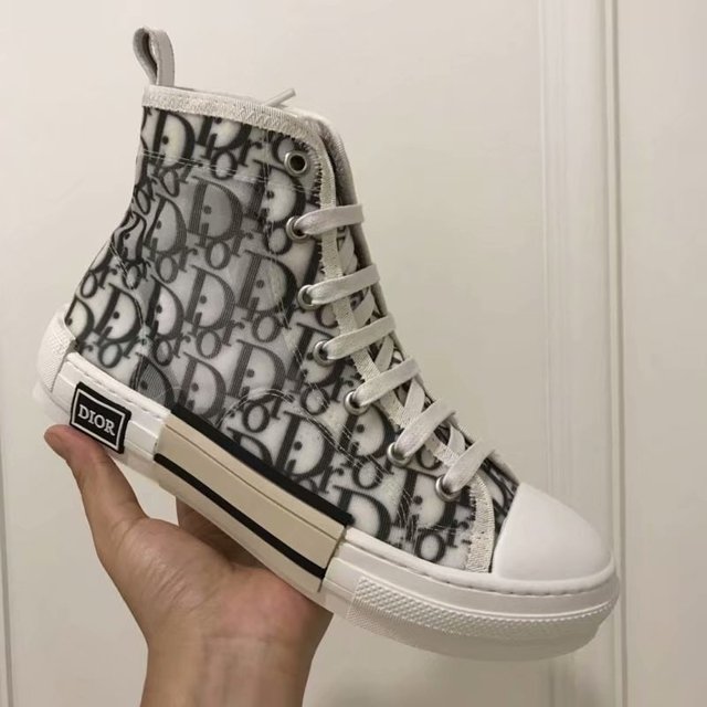 sneaker cano alto b23 dior