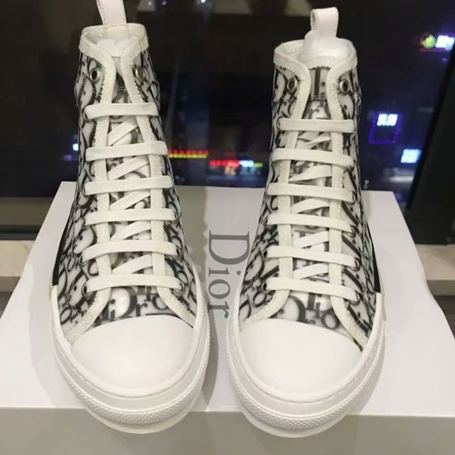 sneaker cano alto b23 dior