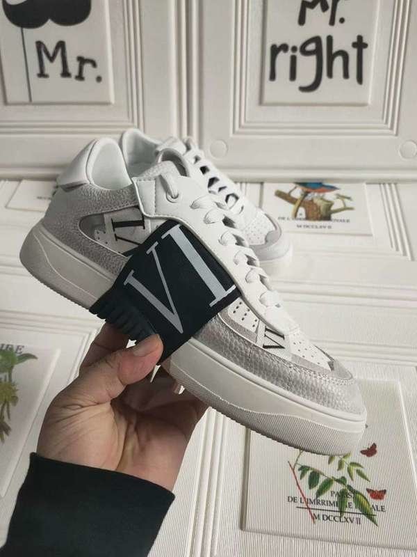 vl7n sneaker in banded calfskin leather