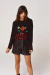 Sweater Black "Frida Flowers" - comprar online