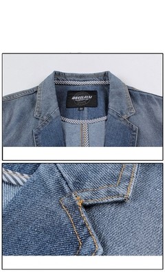 Blazer Masculino Casual estilo Jeans - Mayortstore | Roupas, Relógios e acessórios 