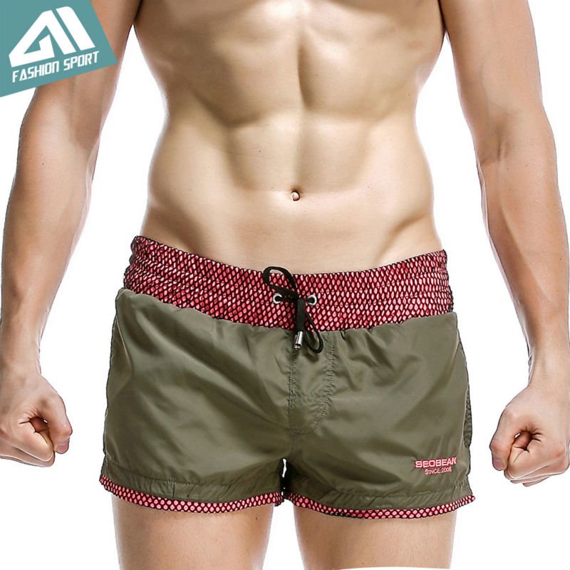 Short Praia Masculina Board Secagem Rápida