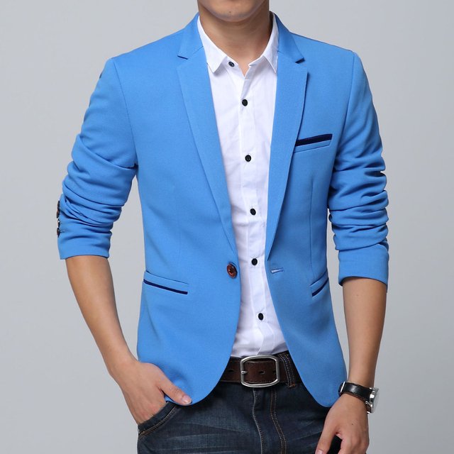 Blazer Masculino Slim Fit Frete Grátis