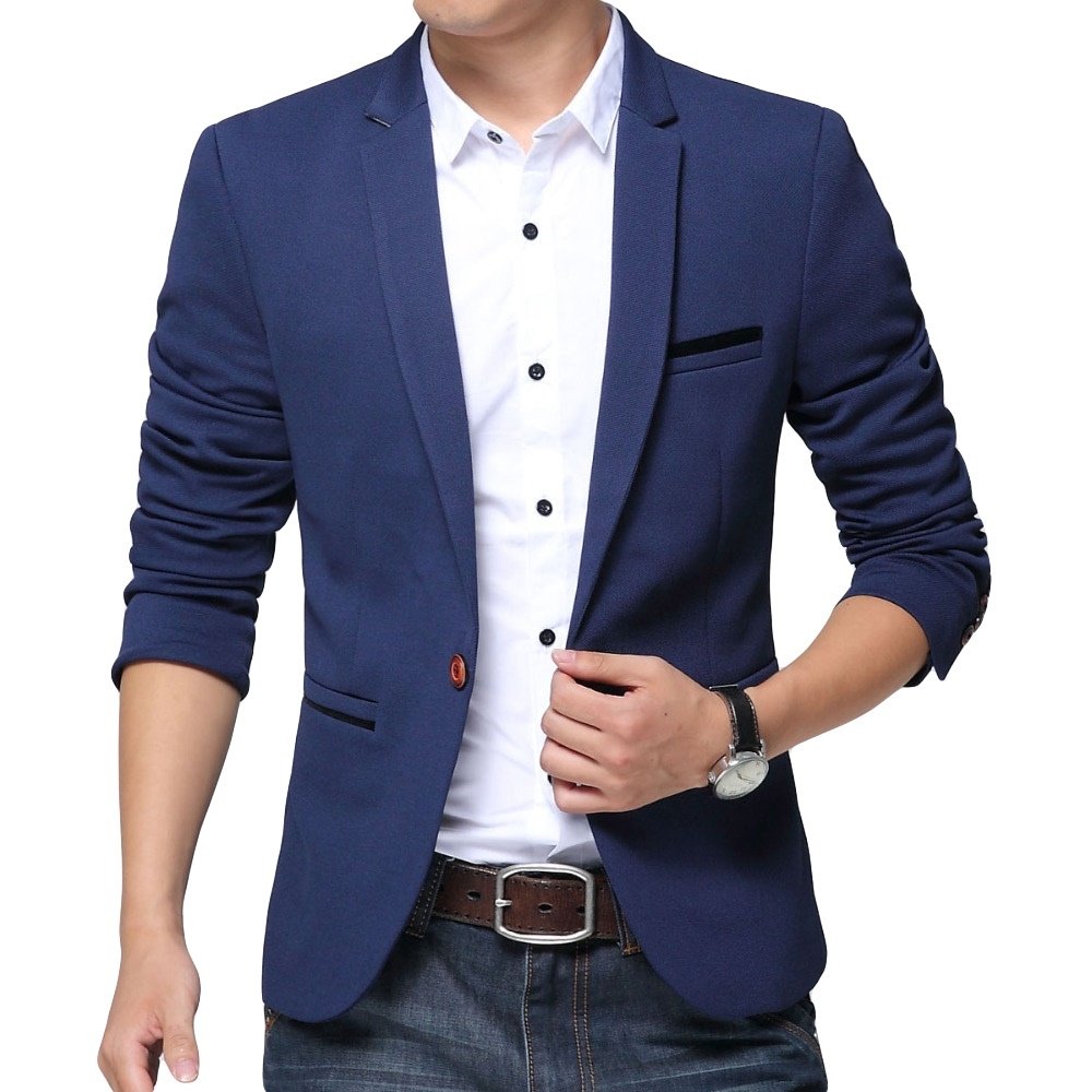 Blazer Masculino Slim Fit Frete Grátis