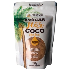 Azúcar De La Flor De Coco 250g God Bless You - 100% Natural