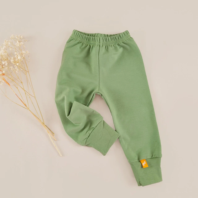 pantalón verde manzana Gubee - ropa de bebé