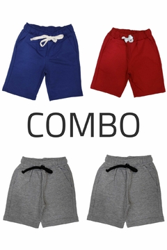 4 Bermudas - Junior Boys (Combo 11)