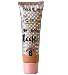 (HB8051c6) Base natural look chocolate 6 - Ruby Rose