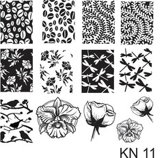 Placa de Stamping Kelly Negri KN11 - comprar online